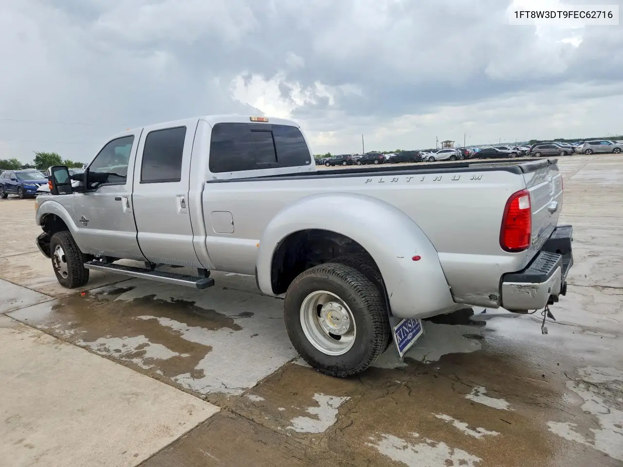 2015 Ford F350 Super Duty VIN: 1FT8W3DT9FEC62716 Lot: 61550536
