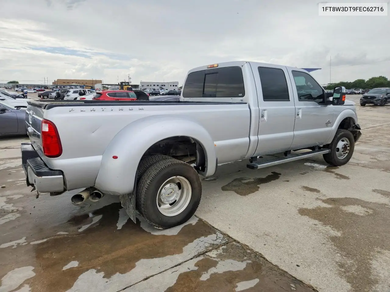 2015 Ford F350 Super Duty VIN: 1FT8W3DT9FEC62716 Lot: 61550536