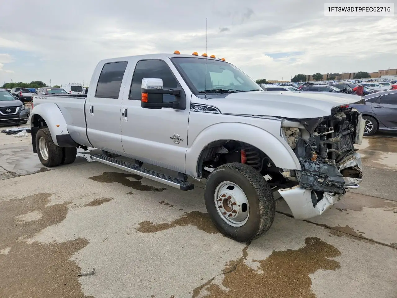 2015 Ford F350 Super Duty VIN: 1FT8W3DT9FEC62716 Lot: 61550536