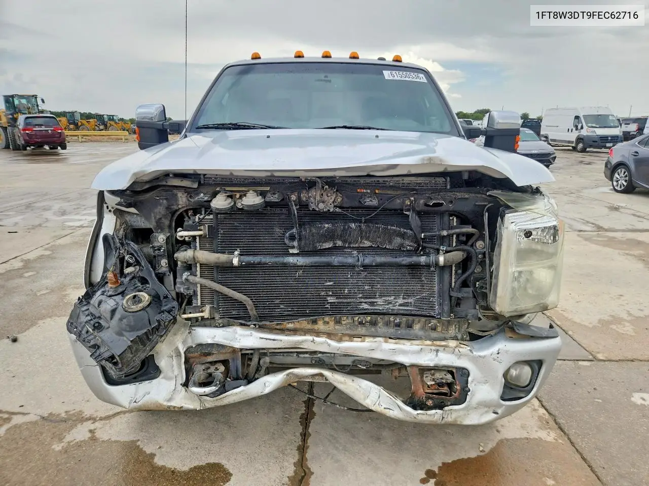 2015 Ford F350 Super Duty VIN: 1FT8W3DT9FEC62716 Lot: 61550536