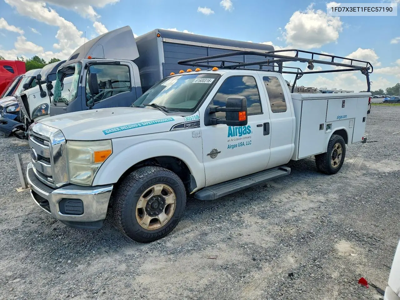 2015 Ford F350 Super Duty VIN: 1FD7X3ET1FEC57190 Lot: 61600316