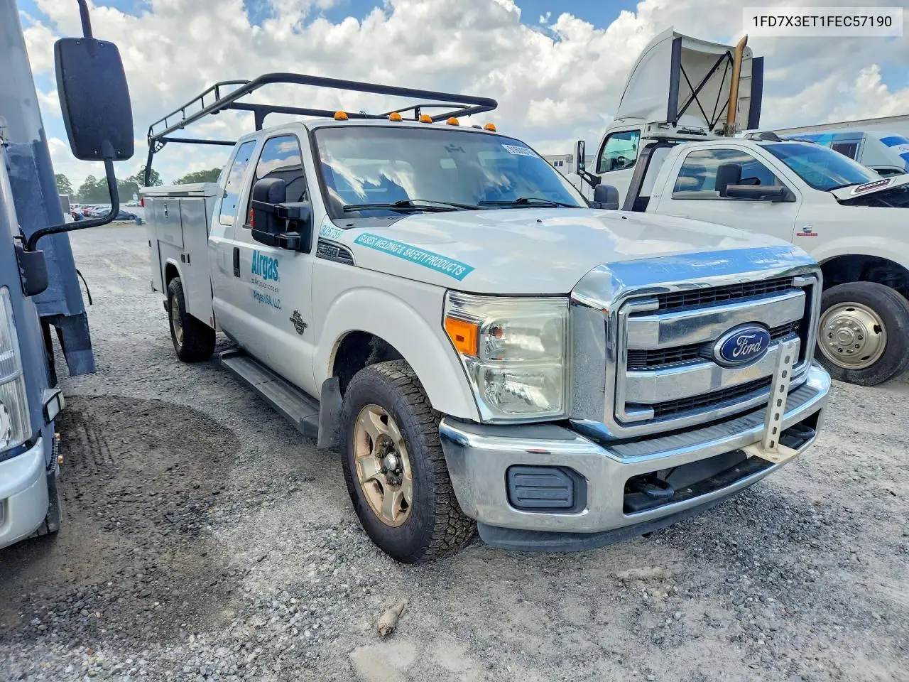 2015 Ford F350 Super Duty VIN: 1FD7X3ET1FEC57190 Lot: 61600316