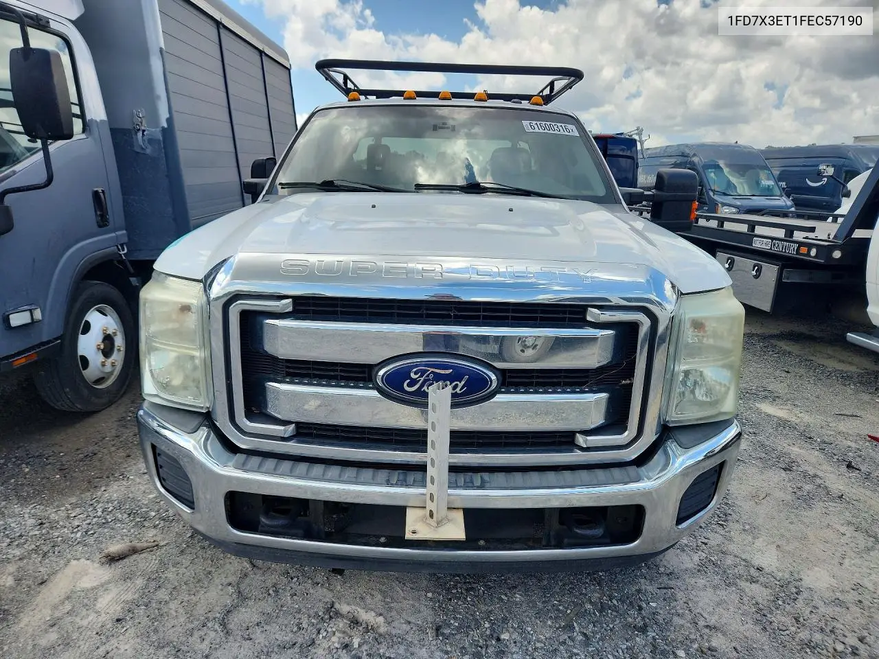 2015 Ford F350 Super Duty VIN: 1FD7X3ET1FEC57190 Lot: 61600316