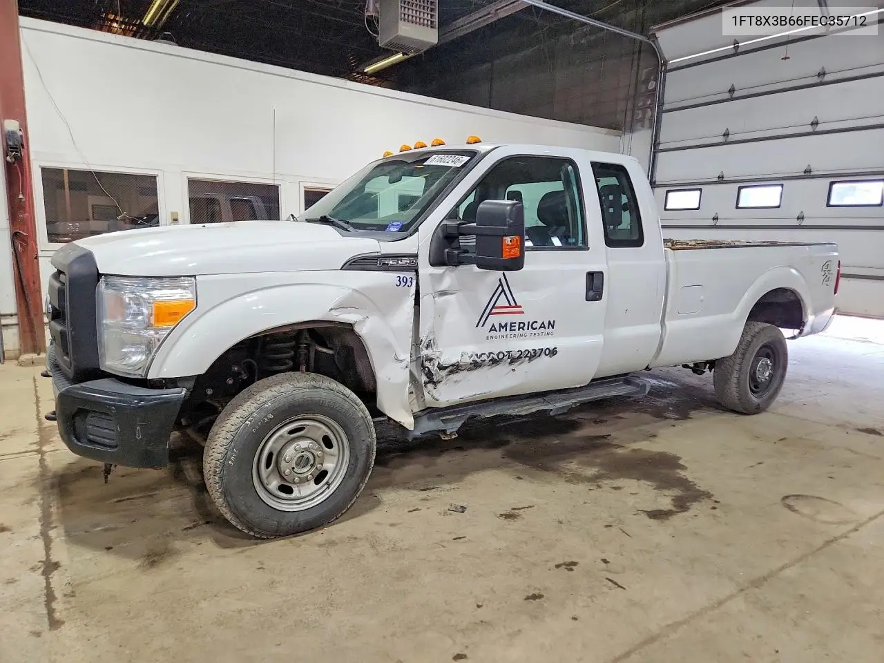 2015 Ford F350 Super Duty VIN: 1FT8X3B66FEC35712 Lot: 61602246