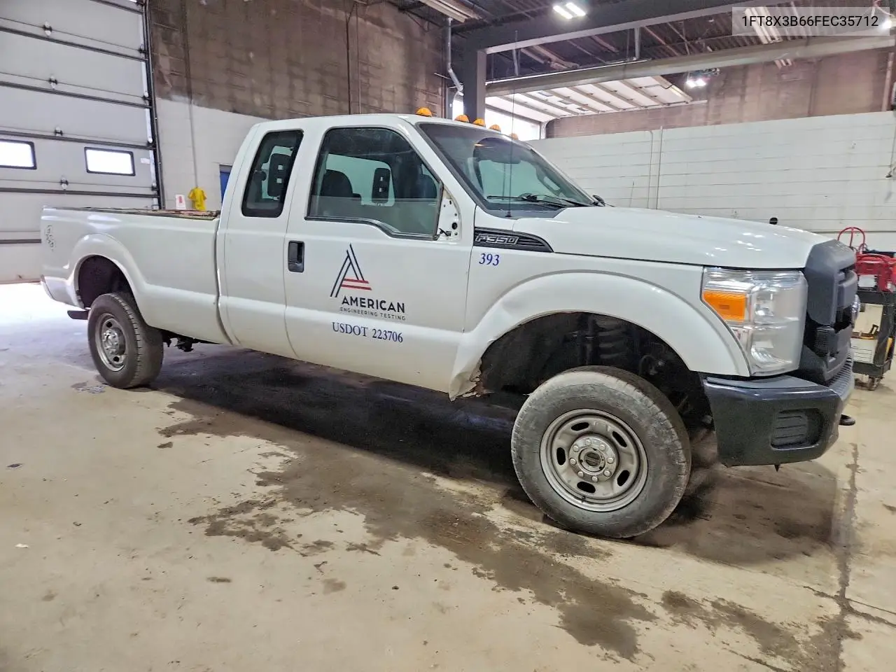 2015 Ford F350 Super Duty VIN: 1FT8X3B66FEC35712 Lot: 61602246