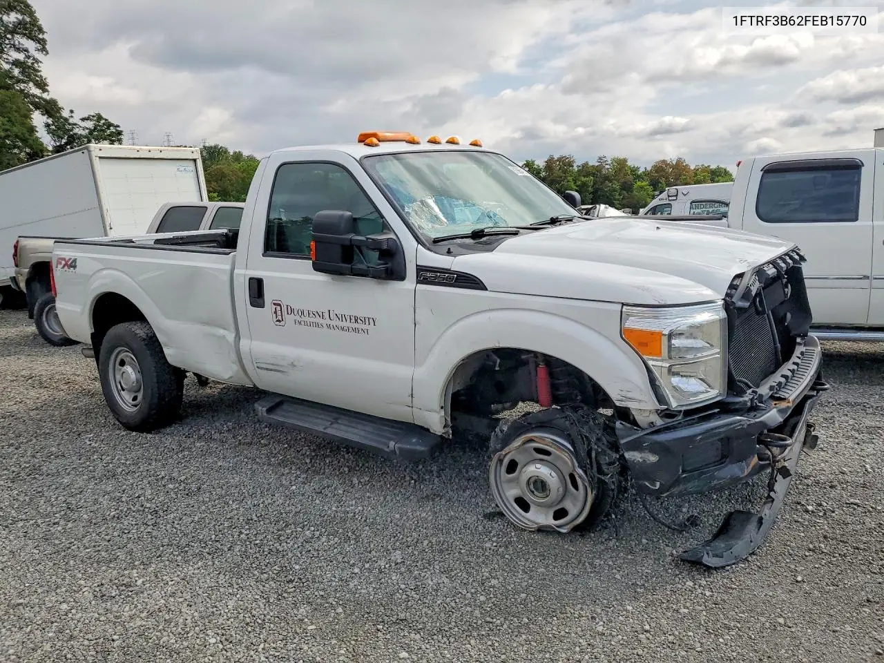 2015 Ford F350 Super Duty VIN: 1FTRF3B62FEB15770 Lot: 61665416