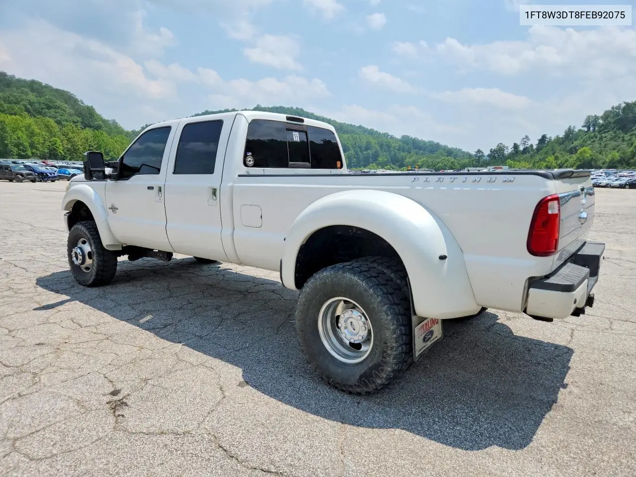 2015 Ford F350 Super Duty VIN: 1FT8W3DT8FEB92075 Lot: 61966026