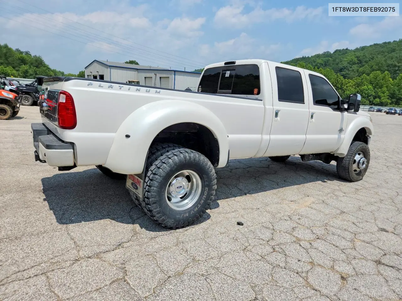 2015 Ford F350 Super Duty VIN: 1FT8W3DT8FEB92075 Lot: 61966026