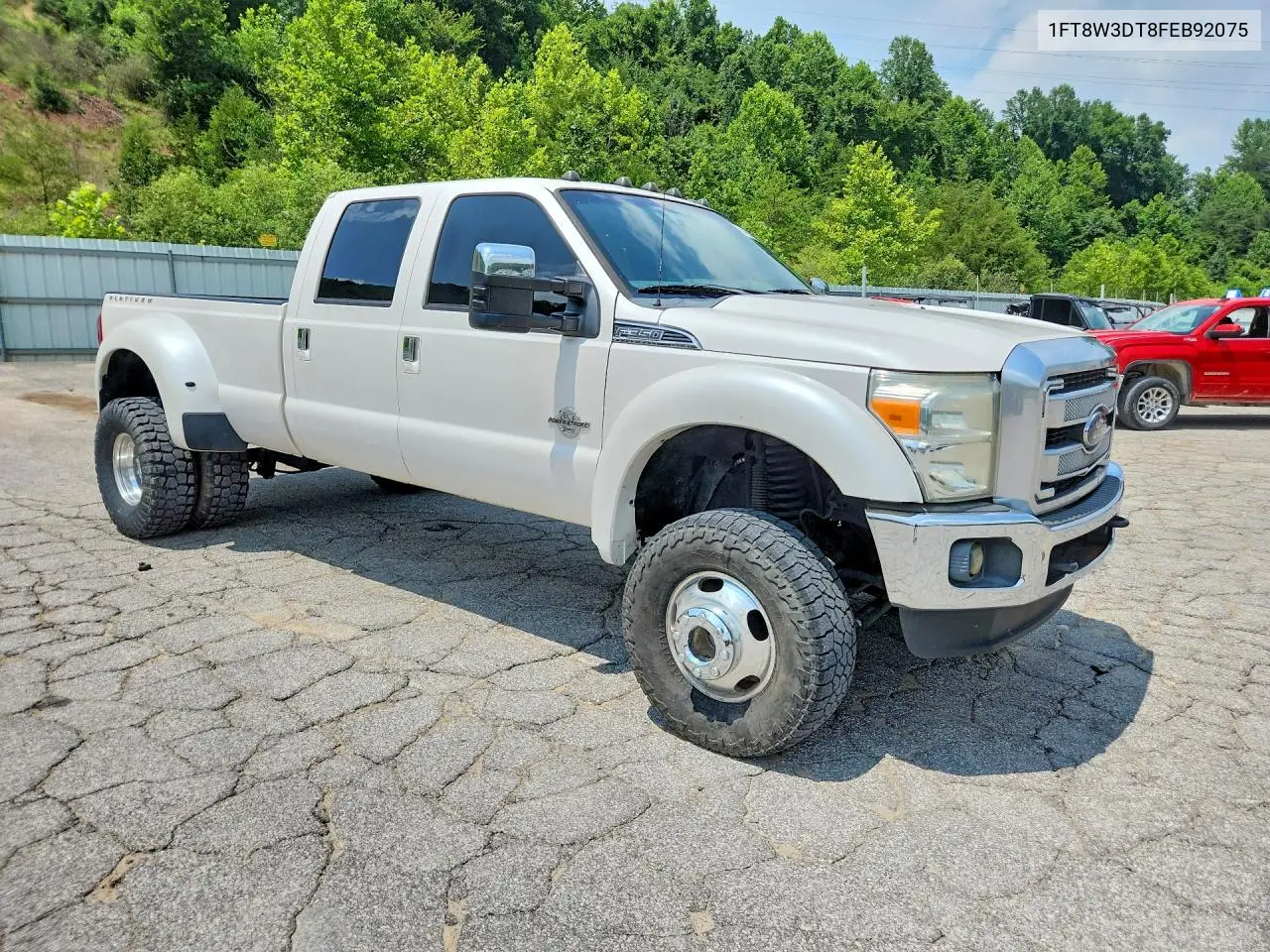 2015 Ford F350 Super Duty VIN: 1FT8W3DT8FEB92075 Lot: 61966026