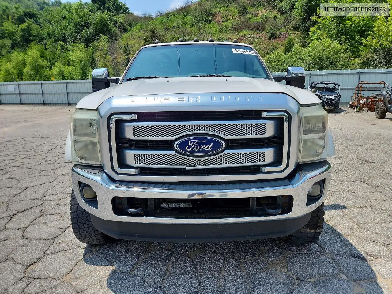 2015 Ford F350 Super Duty VIN: 1FT8W3DT8FEB92075 Lot: 61966026
