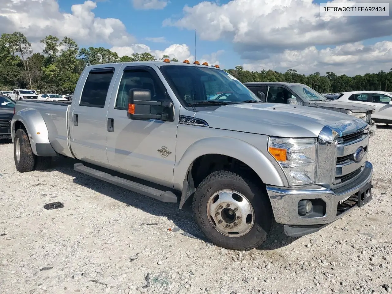 1FT8W3CT1FEA92434 2015 Ford F350 Super Duty