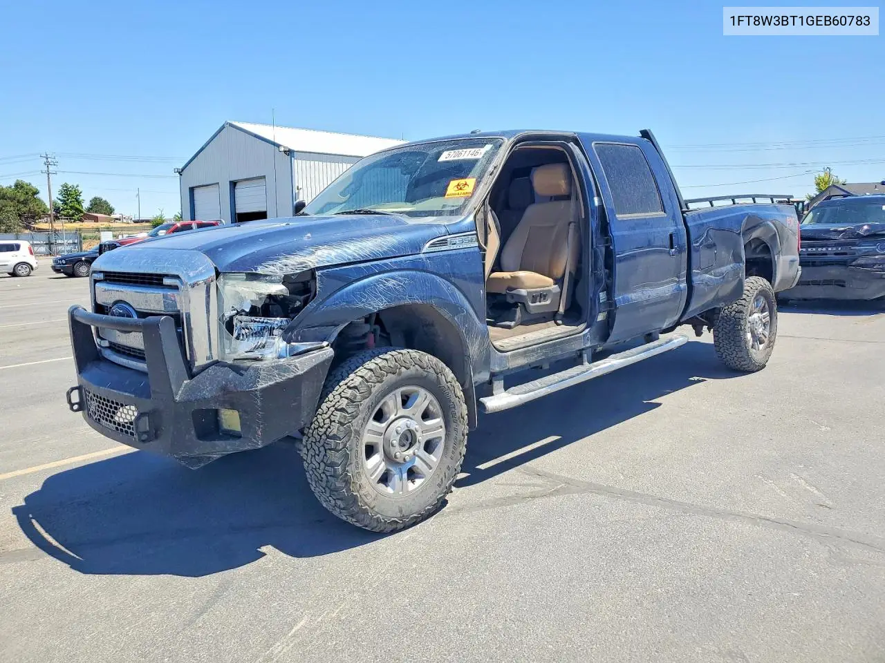 2016 Ford F350 Super Duty VIN: 1FT8W3BT1GEB60783 Lot: 57061146