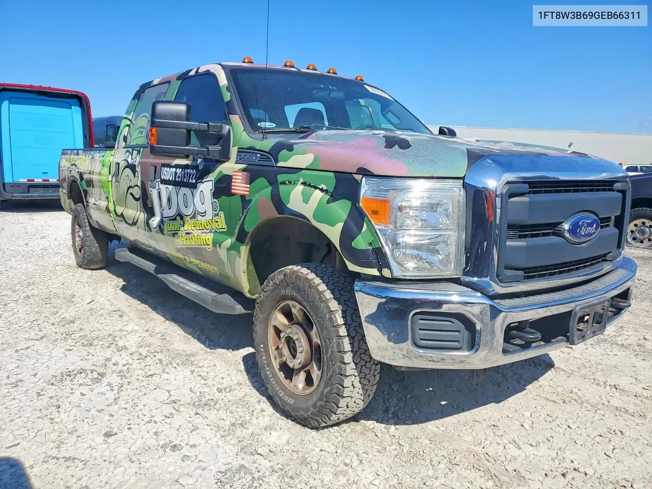 2016 Ford F350 Super Duty VIN: 1FT8W3B69GEB66311 Lot: 59220426