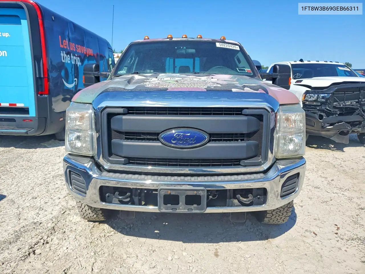 2016 Ford F350 Super Duty VIN: 1FT8W3B69GEB66311 Lot: 59220426