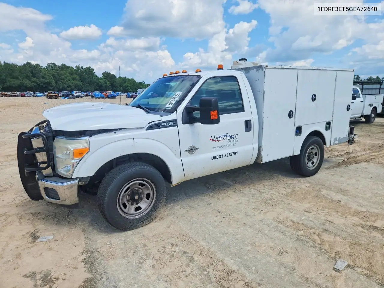 2016 Ford F350 Super Duty VIN: 1FDRF3ET5GEA72640 Lot: 60057026
