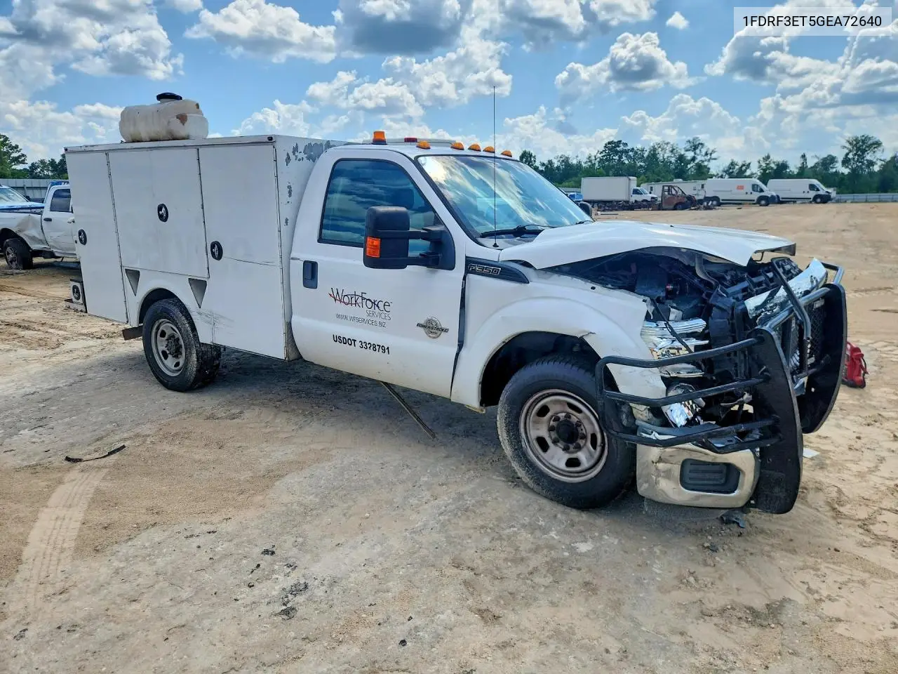 2016 Ford F350 Super Duty VIN: 1FDRF3ET5GEA72640 Lot: 60057026