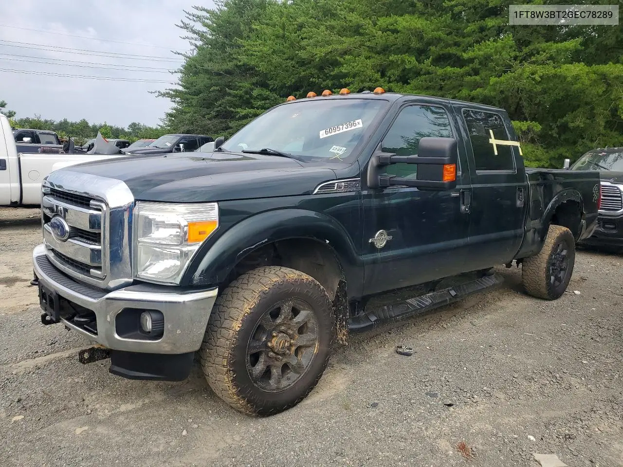 2016 Ford F350 Super Duty VIN: 1FT8W3BT2GEC78289 Lot: 60957396