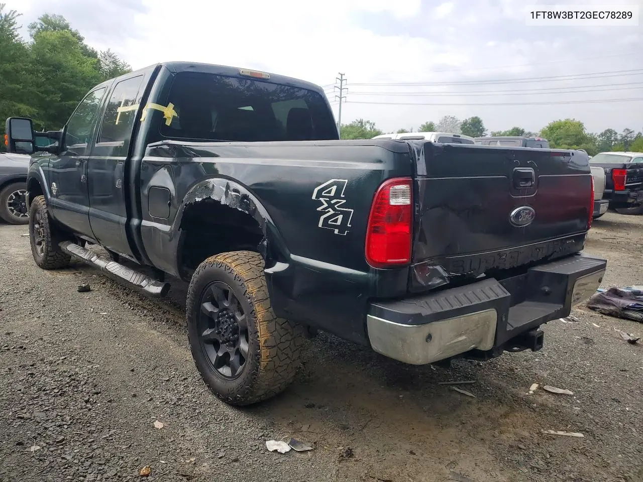2016 Ford F350 Super Duty VIN: 1FT8W3BT2GEC78289 Lot: 60957396