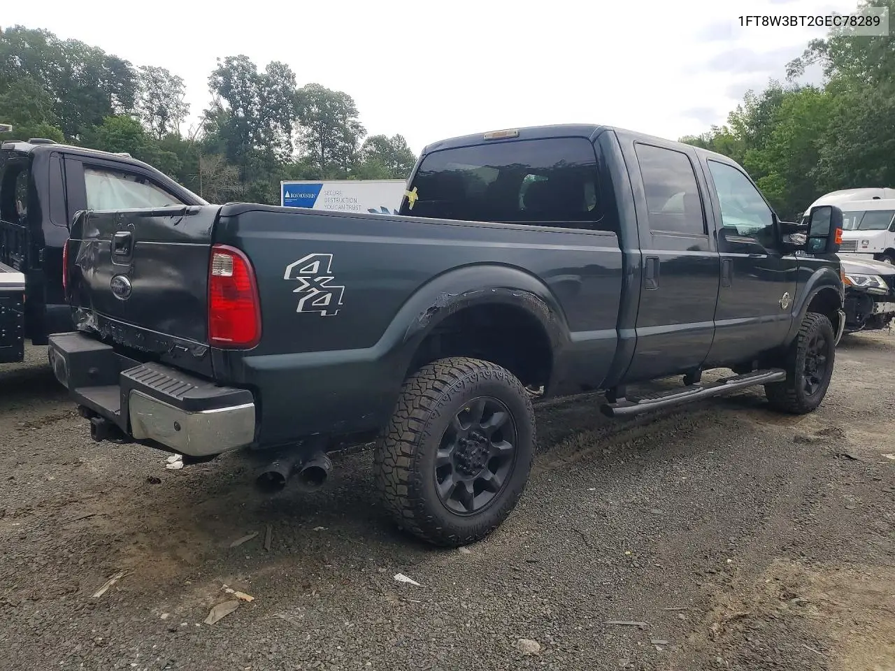 2016 Ford F350 Super Duty VIN: 1FT8W3BT2GEC78289 Lot: 60957396