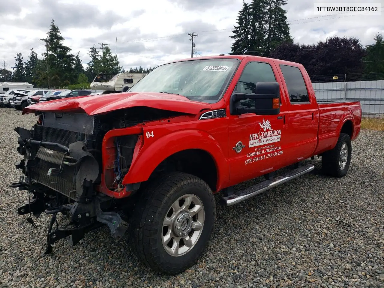 2016 Ford F350 Super Duty VIN: 1FT8W3BT8GEC84162 Lot: 61225806