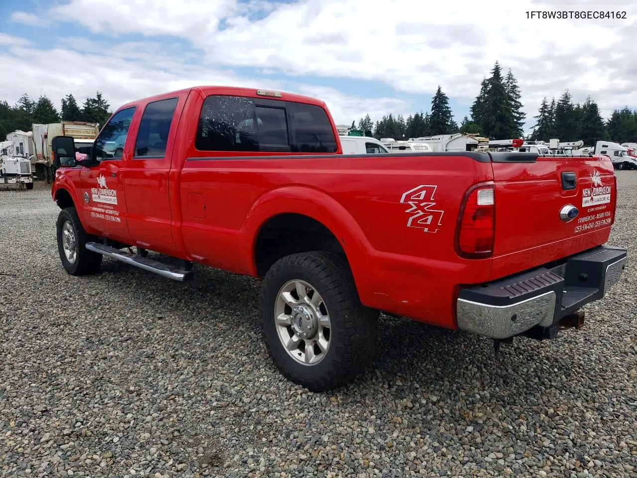 2016 Ford F350 Super Duty VIN: 1FT8W3BT8GEC84162 Lot: 61225806