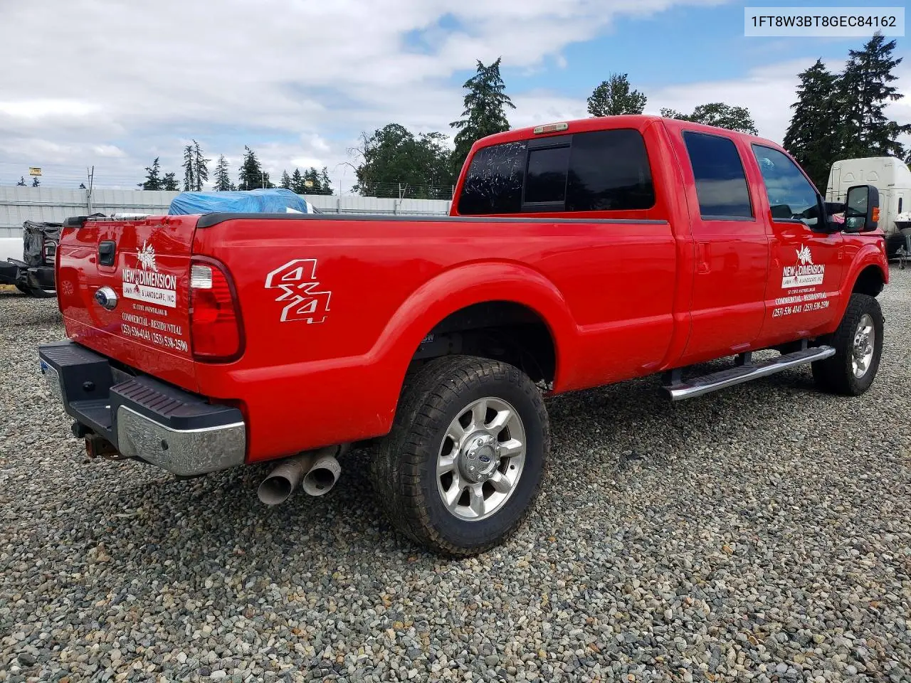 2016 Ford F350 Super Duty VIN: 1FT8W3BT8GEC84162 Lot: 61225806