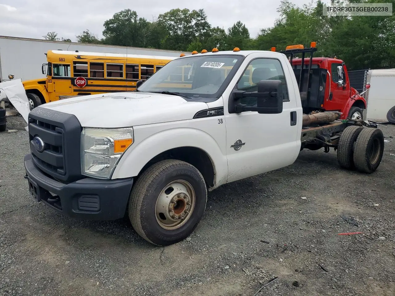 2016 Ford F350 Super Duty VIN: 1FDRF3GT5GEB00238 Lot: 85610205