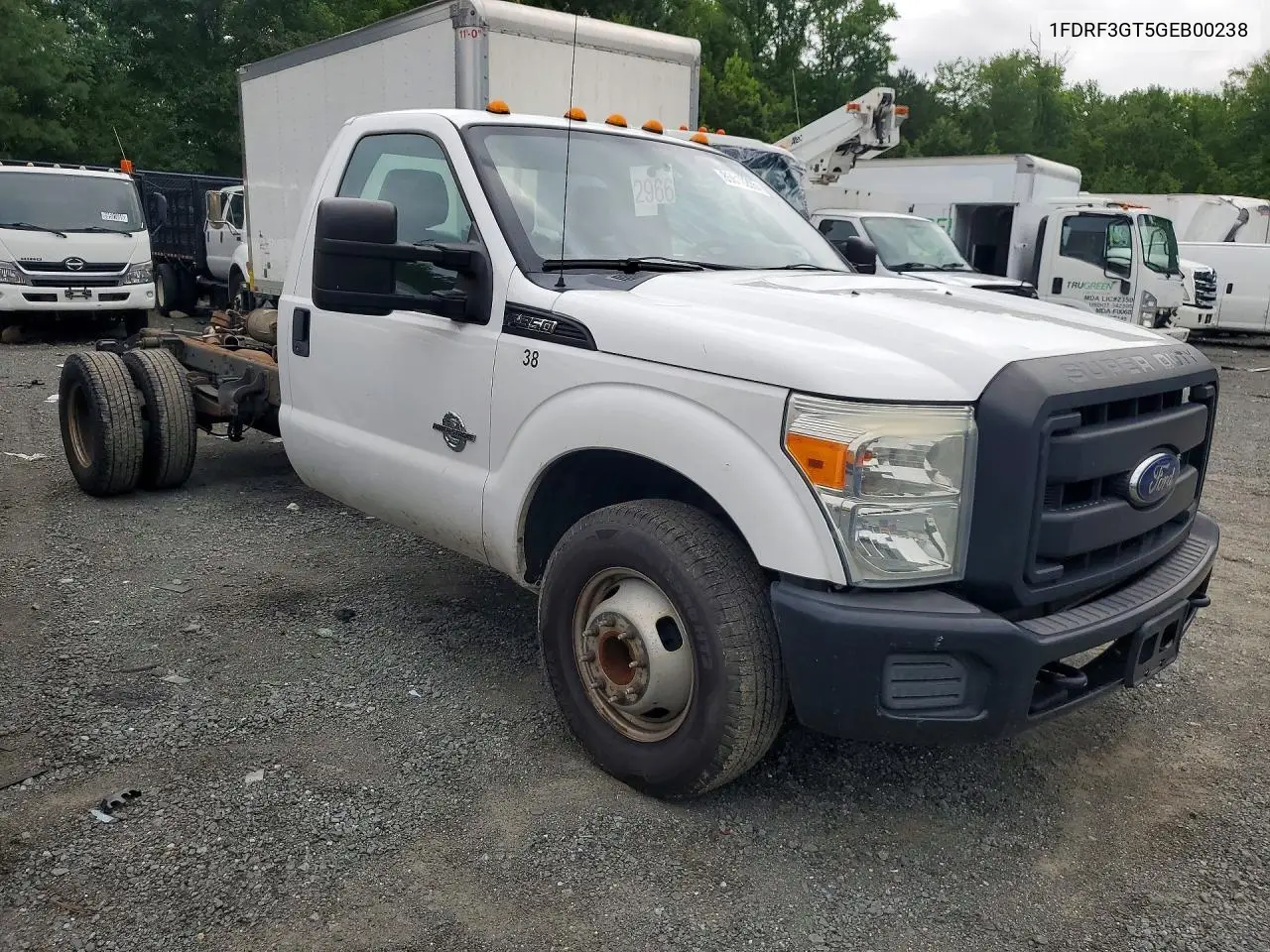 2016 Ford F350 Super Duty VIN: 1FDRF3GT5GEB00238 Lot: 85610205