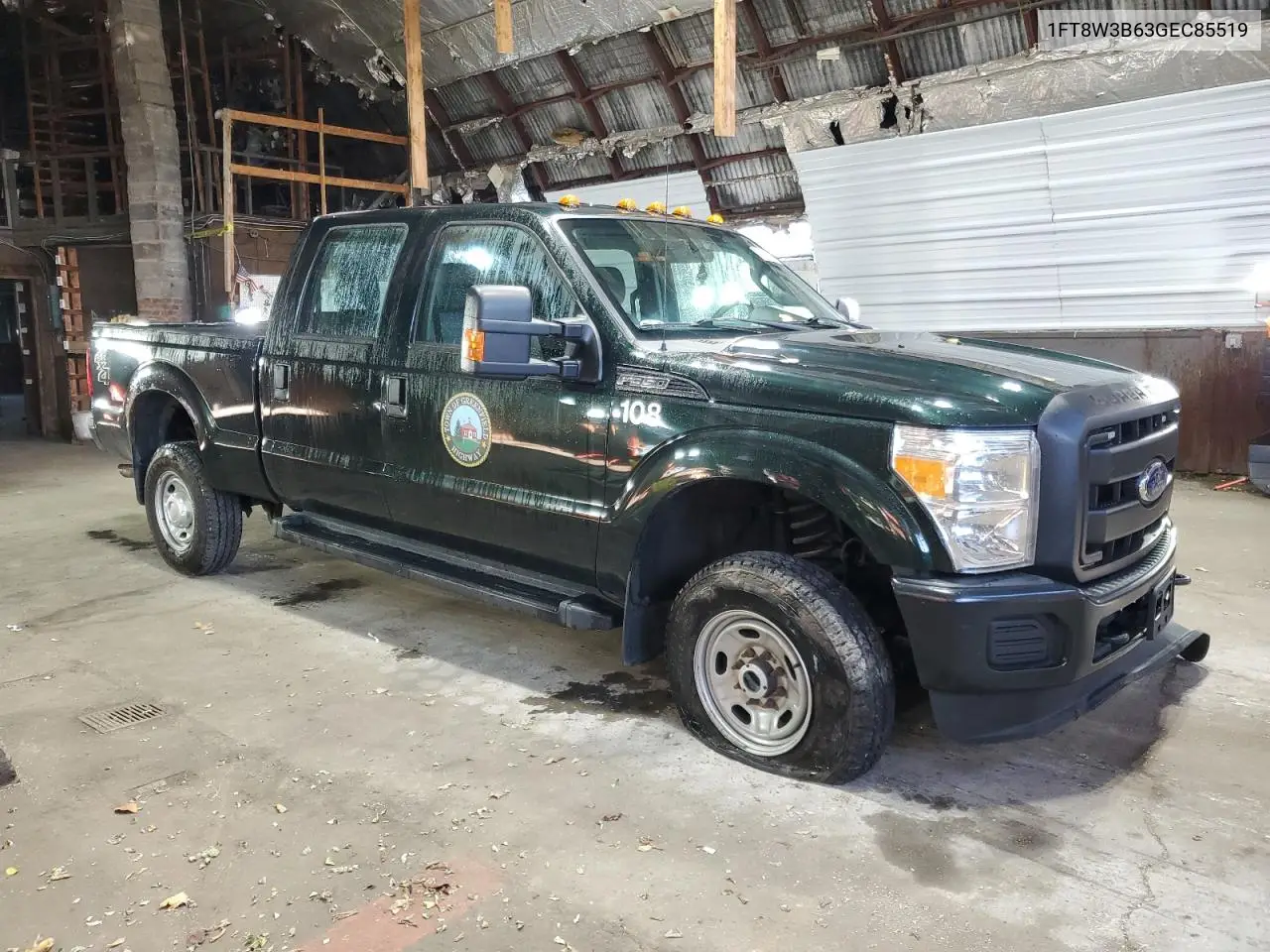 1FT8W3B63GEC85519 2016 Ford F350 Super Duty