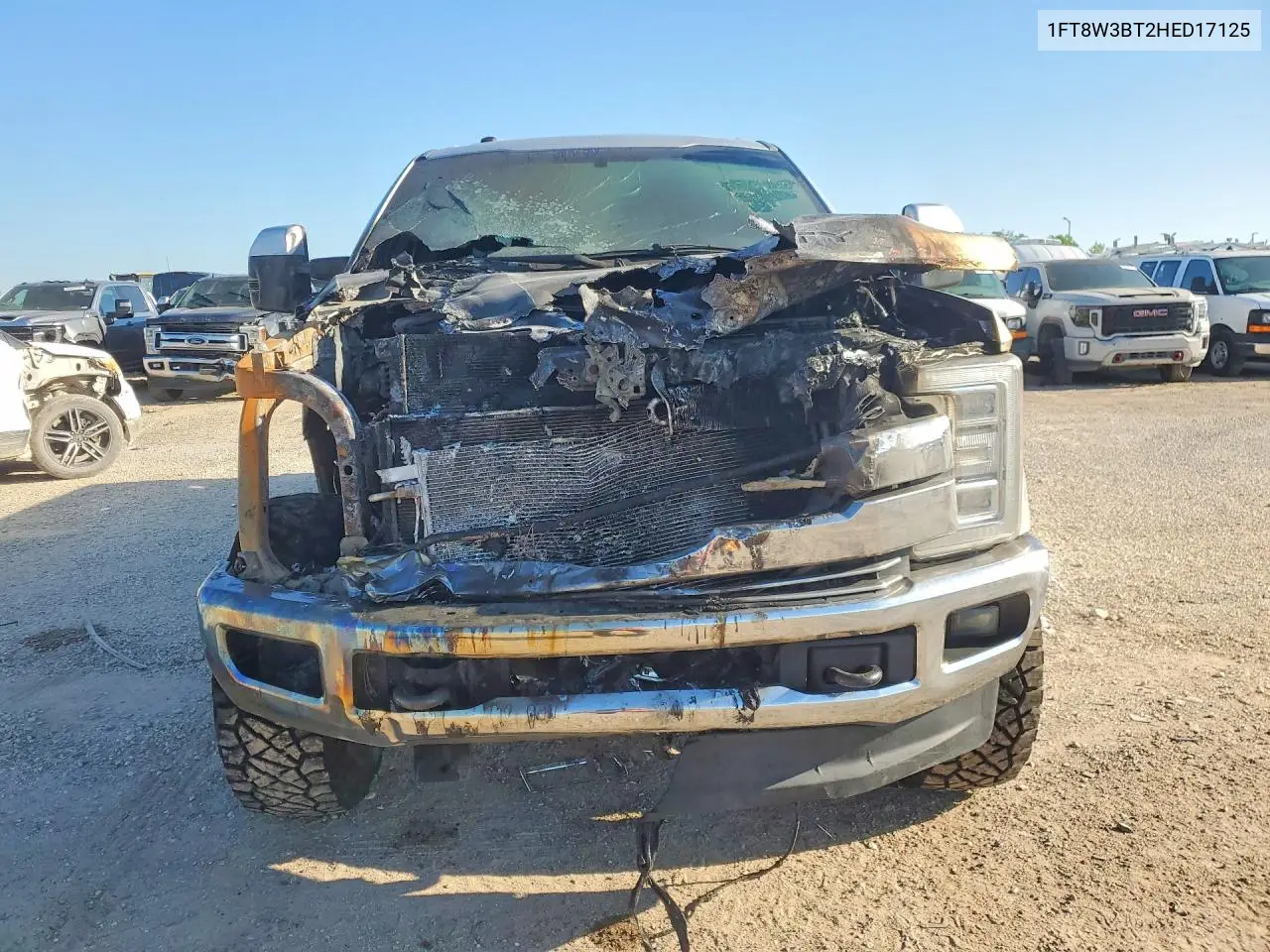 2017 Ford F350 Super Duty VIN: 1FT8W3BT2HED17125 Lot: 53402126