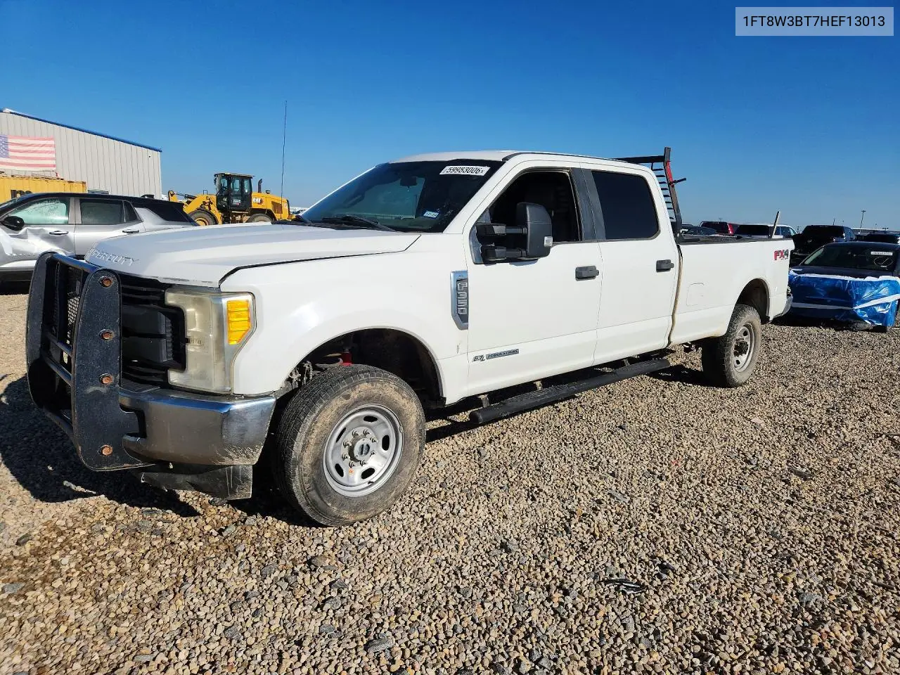 2017 Ford F350 Super Duty VIN: 1FT8W3BT7HEF13013 Lot: 59983006
