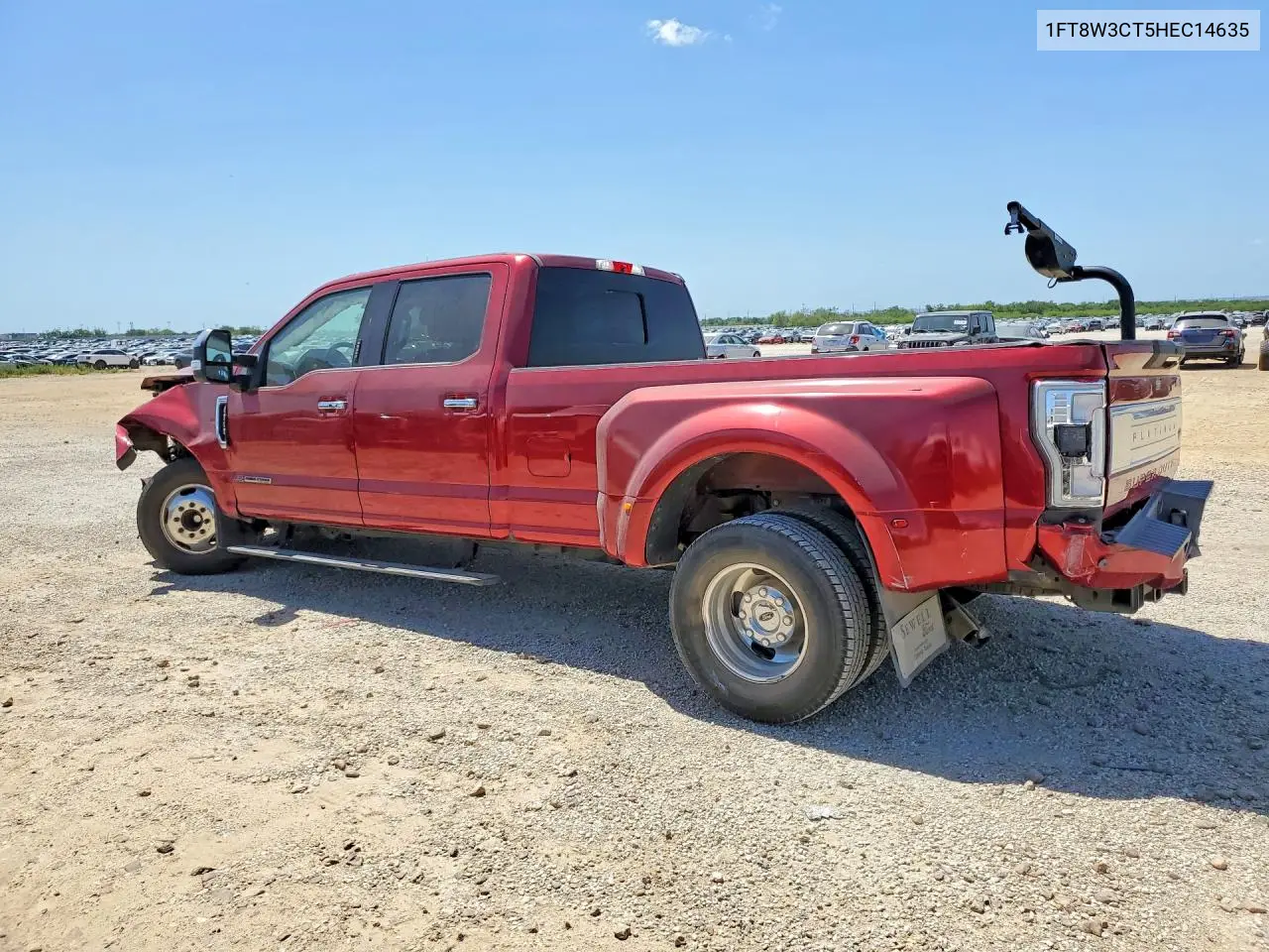 2017 Ford F350 Super Duty VIN: 1FT8W3CT5HEC14635 Lot: 59998446