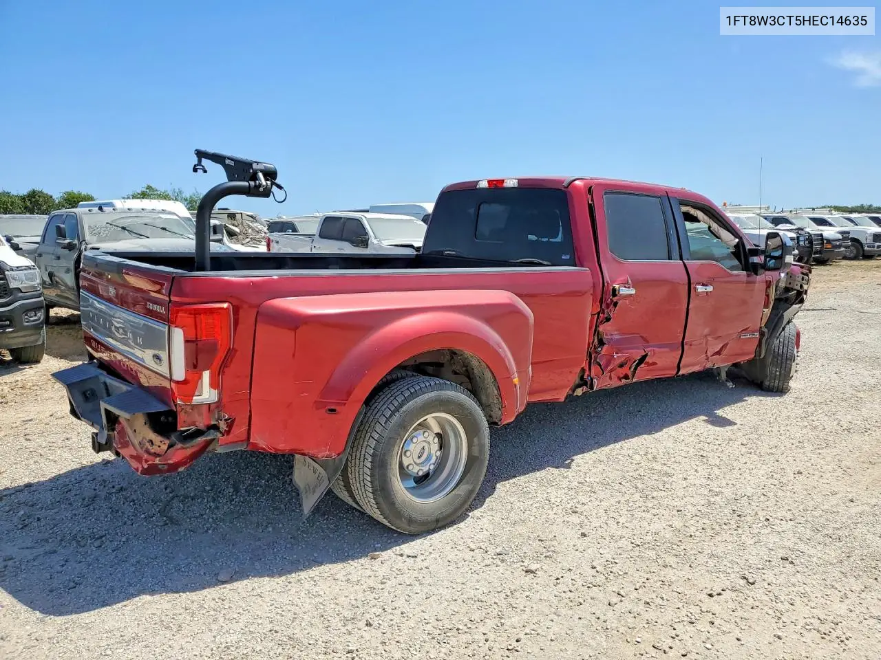 2017 Ford F350 Super Duty VIN: 1FT8W3CT5HEC14635 Lot: 59998446