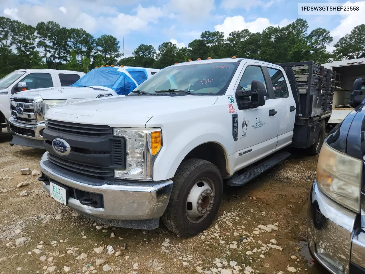 2017 Ford F350 Super Duty VIN: 1FD8W3GT5HEF23558 Lot: 60178516