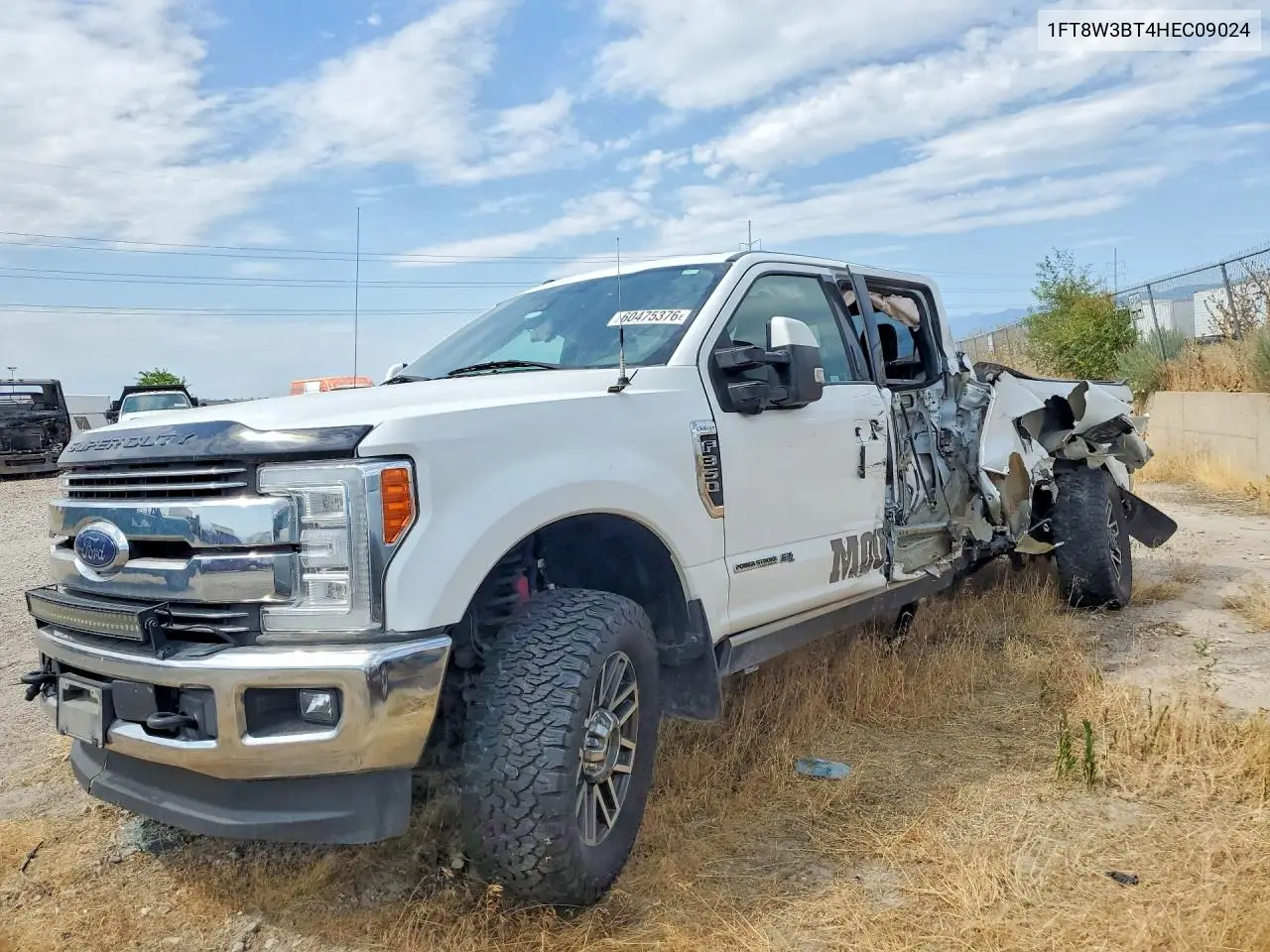 2017 Ford F350 Super Duty VIN: 1FT8W3BT4HEC09024 Lot: 60475376