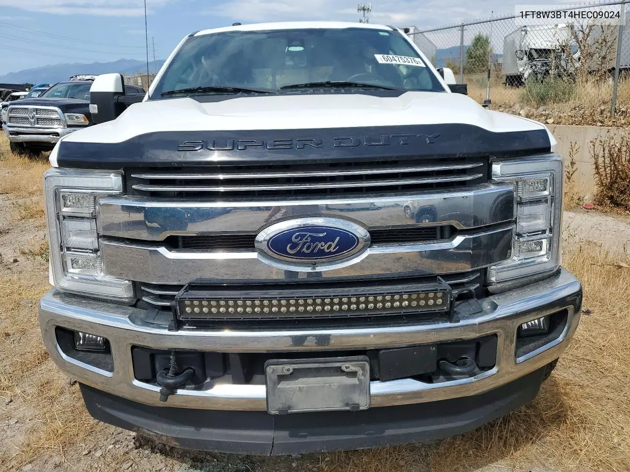 2017 Ford F350 Super Duty VIN: 1FT8W3BT4HEC09024 Lot: 60475376