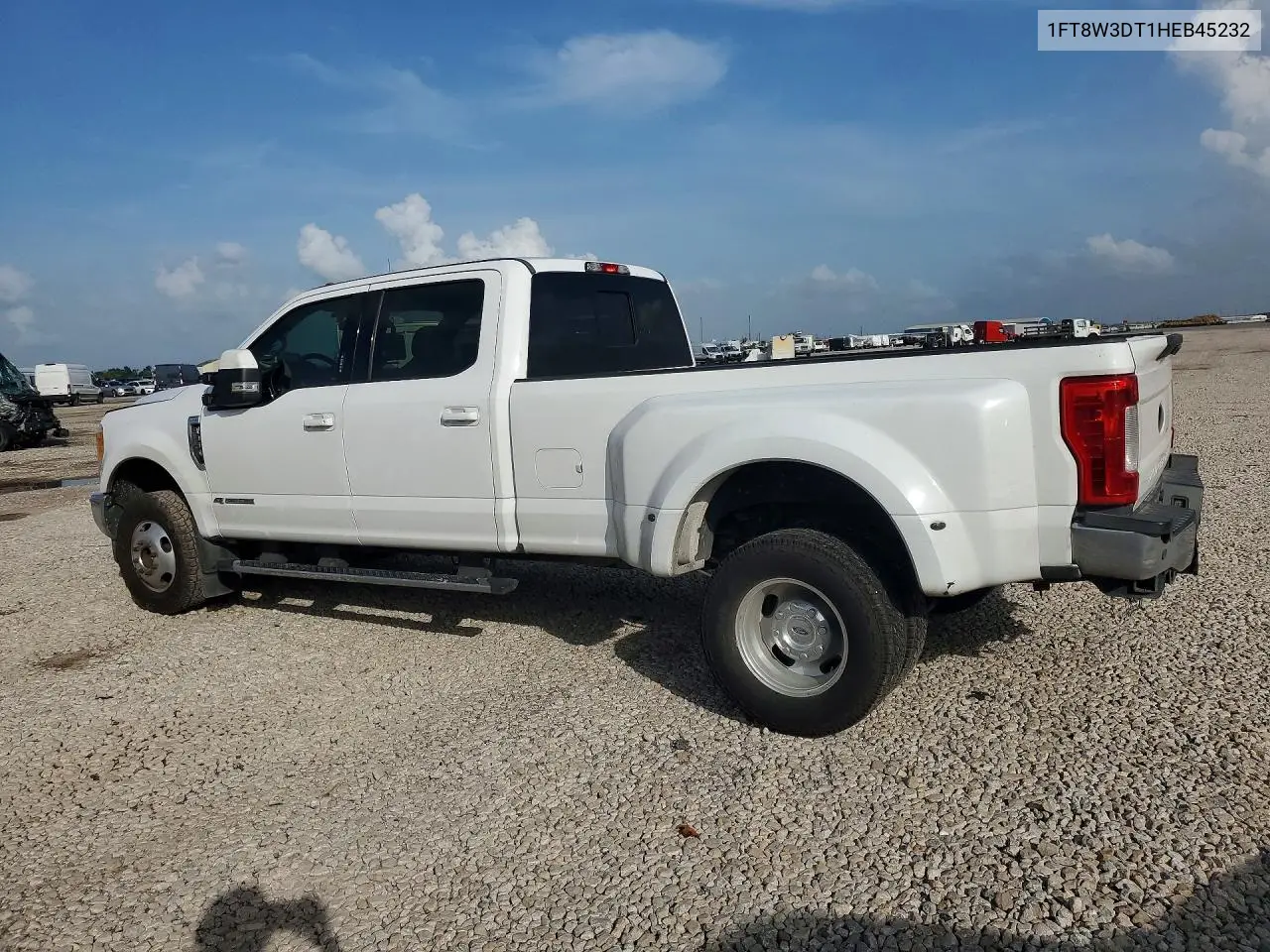 2017 Ford F350 Super Duty VIN: 1FT8W3DT1HEB45232 Lot: 60572346