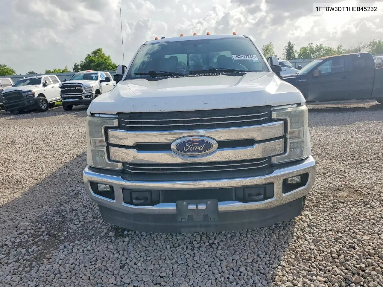 2017 Ford F350 Super Duty VIN: 1FT8W3DT1HEB45232 Lot: 60572346