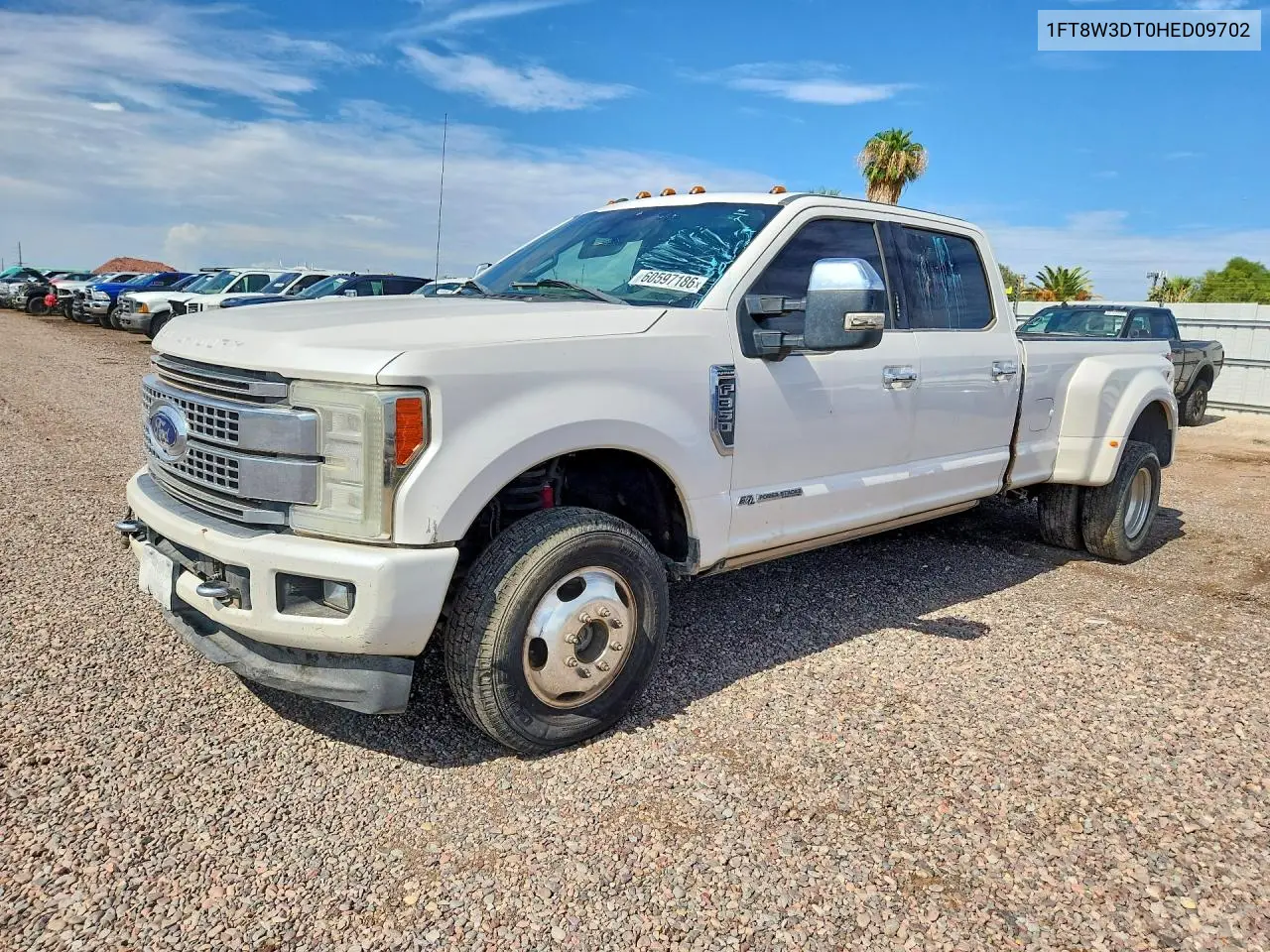 2017 Ford F350 Super Duty VIN: 1FT8W3DT0HED09702 Lot: 60597186