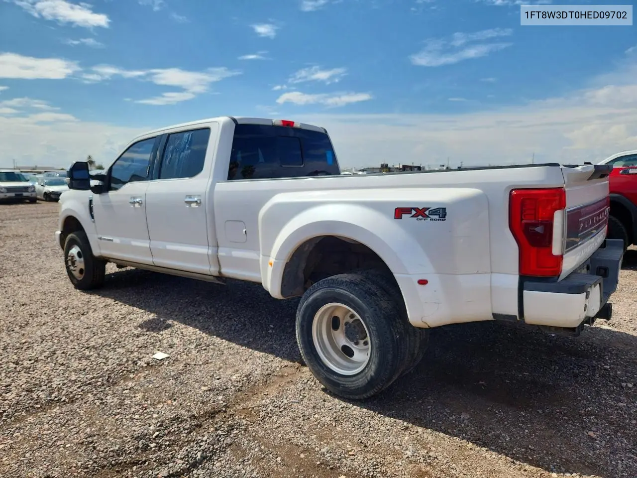 2017 Ford F350 Super Duty VIN: 1FT8W3DT0HED09702 Lot: 60597186
