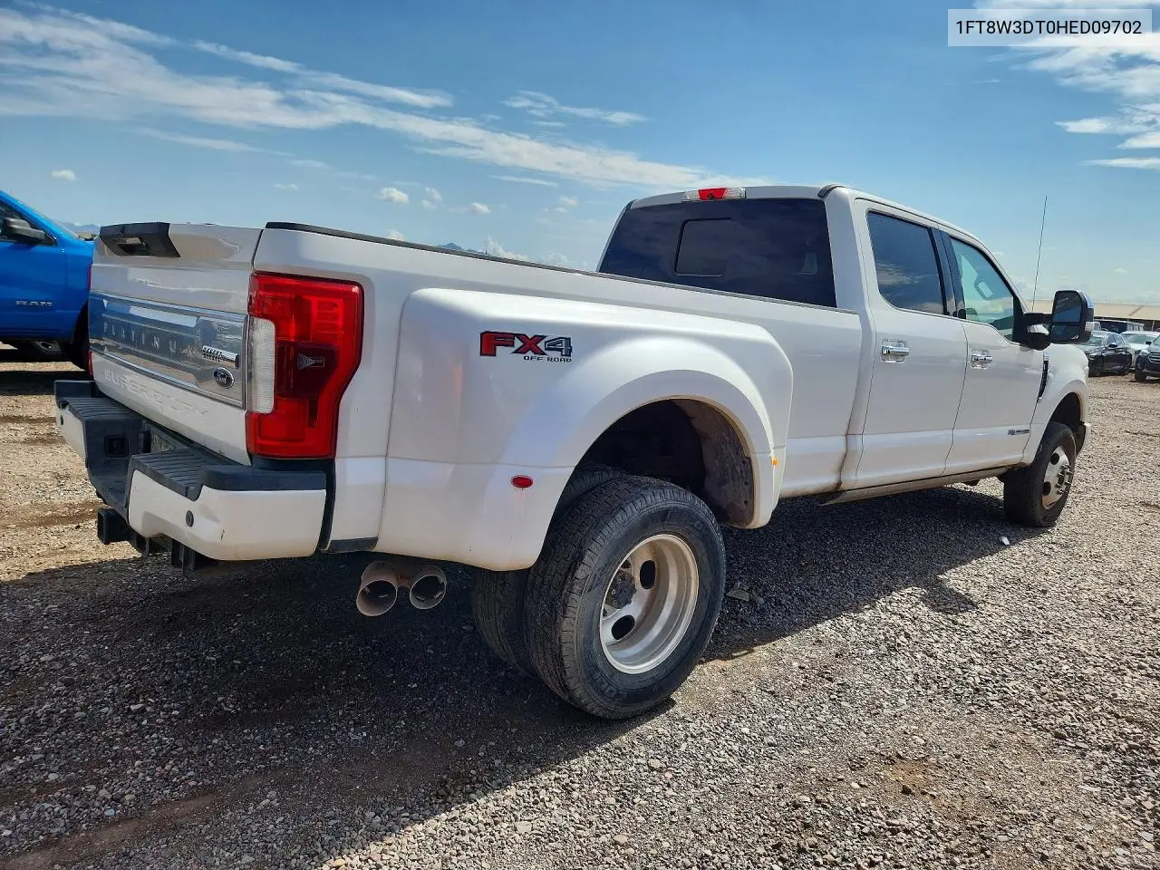 2017 Ford F350 Super Duty VIN: 1FT8W3DT0HED09702 Lot: 60597186