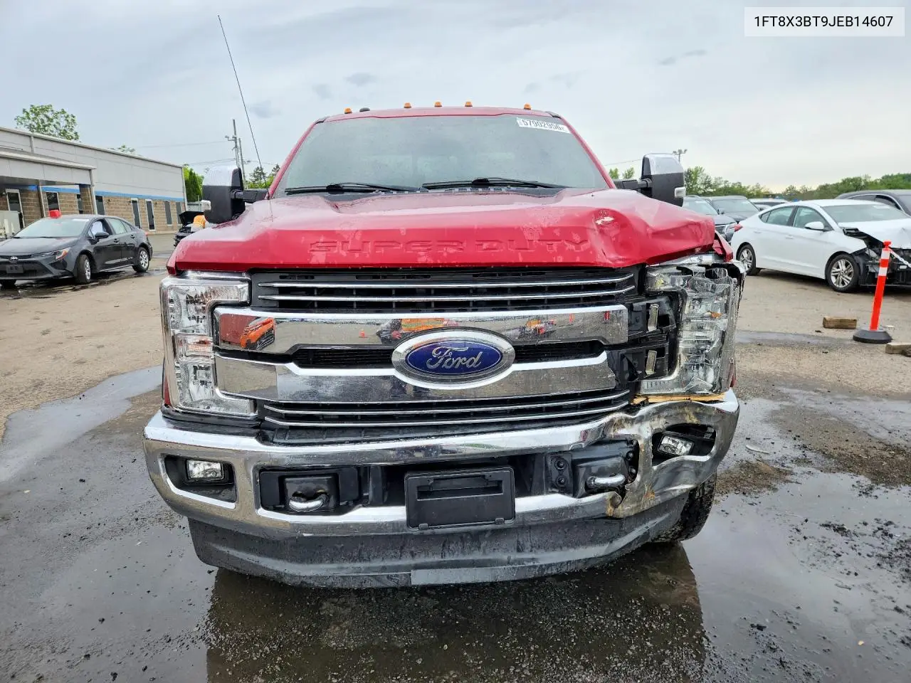2018 Ford F350 Super Duty VIN: 1FT8X3BT9JEB14607 Lot: 57902956