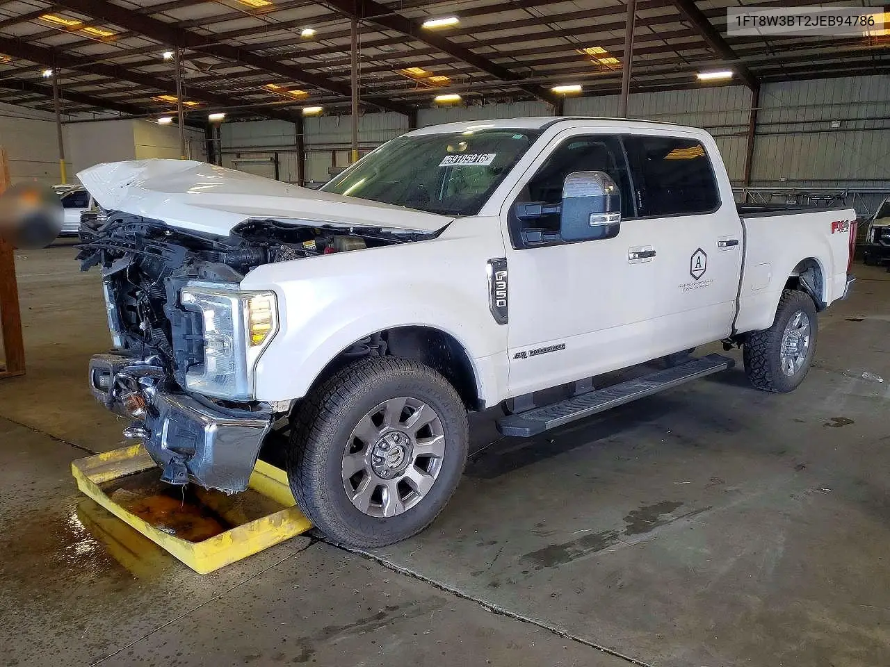 2018 Ford F350 Super Duty VIN: 1FT8W3BT2JEB94786 Lot: 59185916