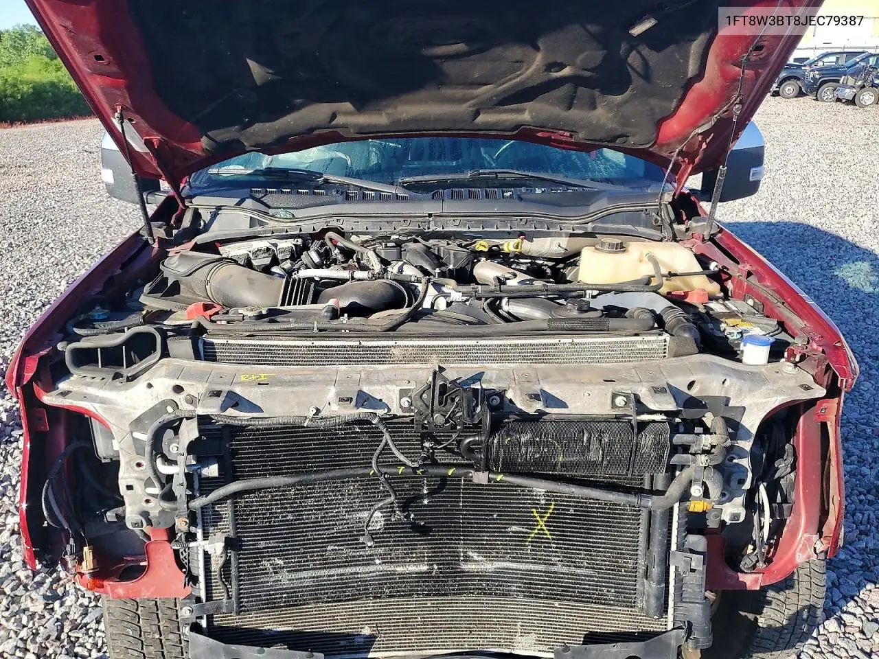 2018 Ford F350 Super Duty VIN: 1FT8W3BT8JEC79387 Lot: 59698146
