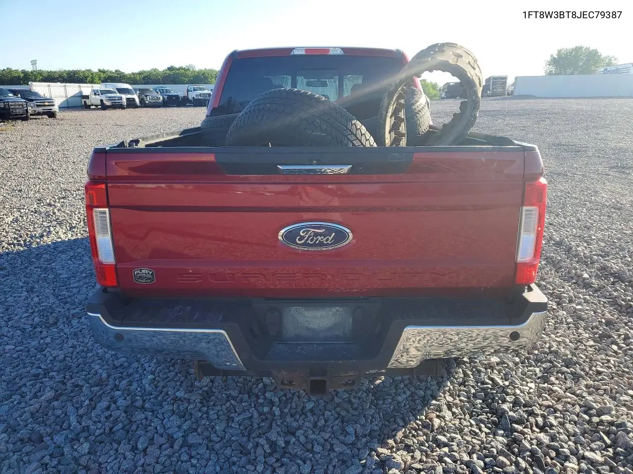 2018 Ford F350 Super Duty VIN: 1FT8W3BT8JEC79387 Lot: 59698146