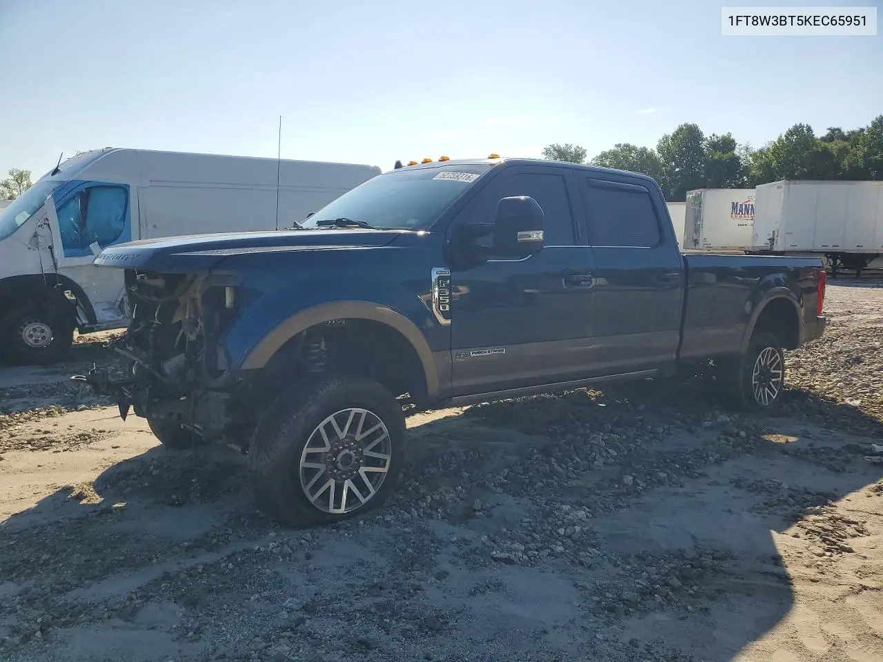 2019 Ford F350 Super Duty VIN: 1FT8W3BT5KEC65951 Lot: 52759316
