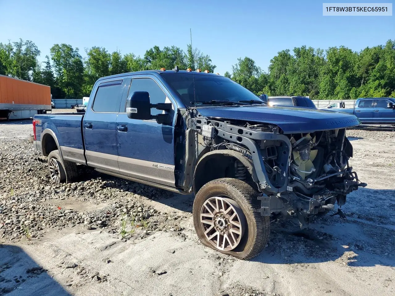2019 Ford F350 Super Duty VIN: 1FT8W3BT5KEC65951 Lot: 52759316