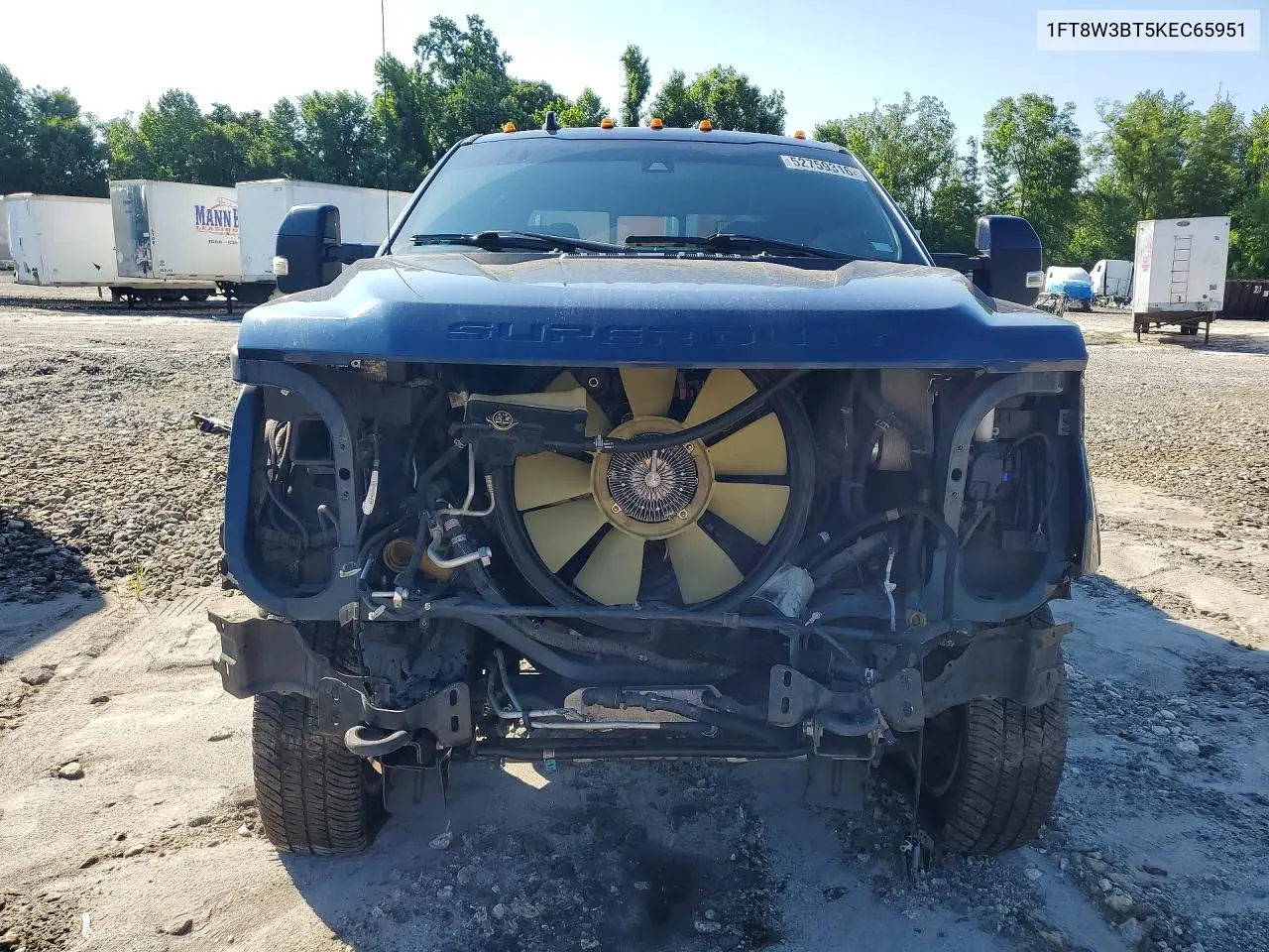 2019 Ford F350 Super Duty VIN: 1FT8W3BT5KEC65951 Lot: 52759316
