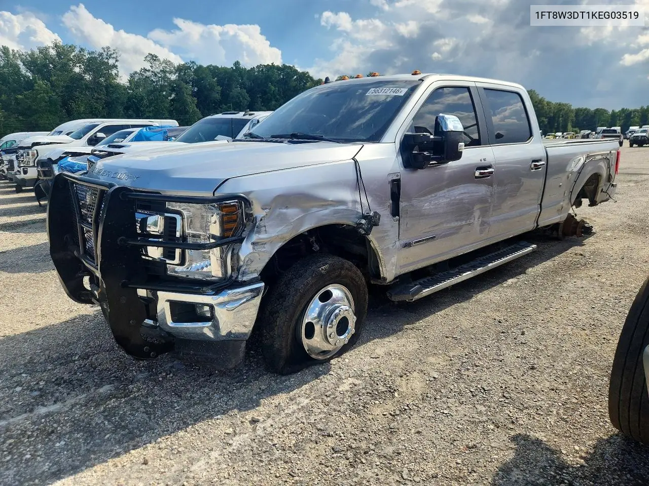 2019 Ford F350 Super Duty VIN: 1FT8W3DT1KEG03519 Lot: 56312146
