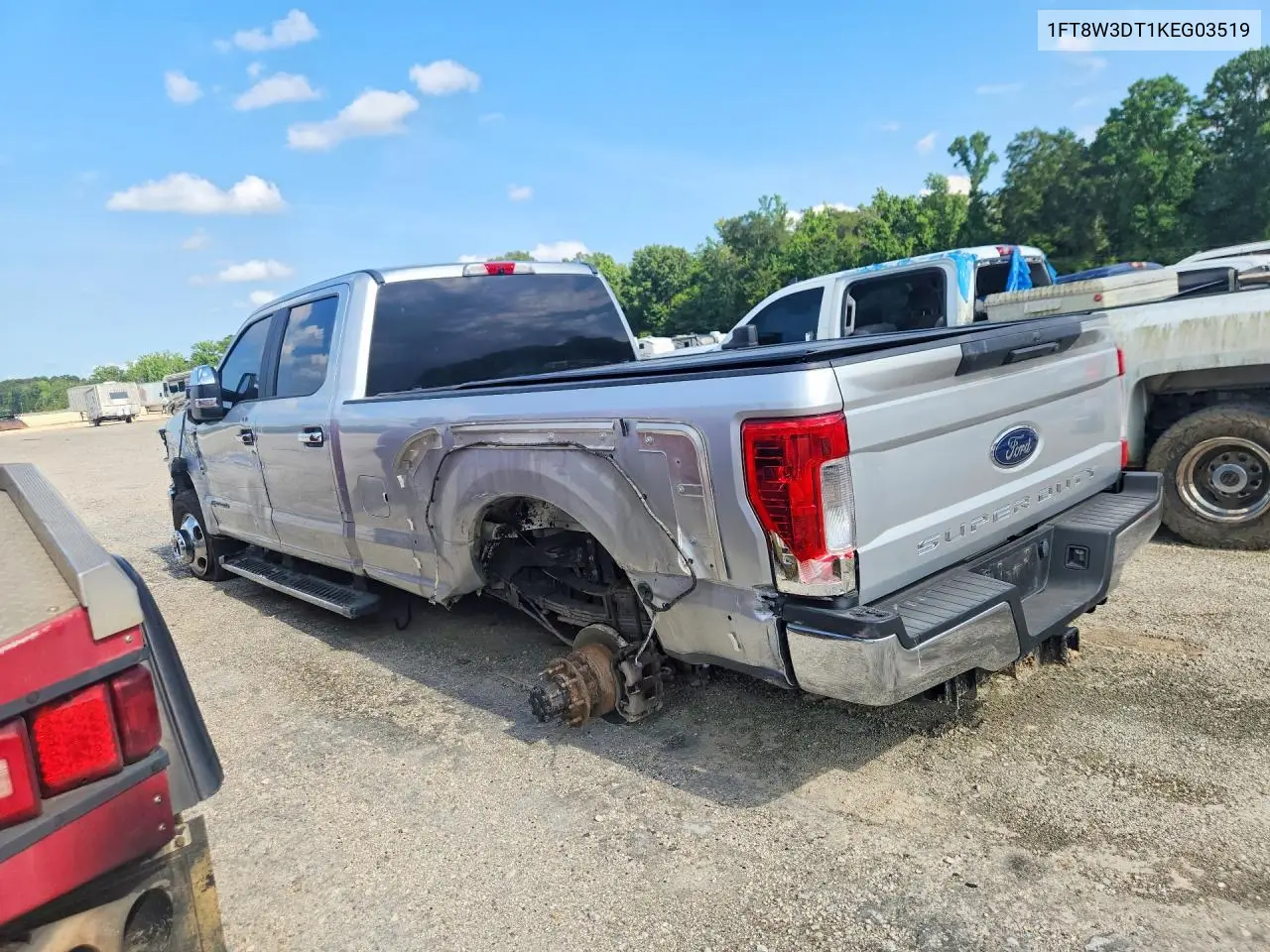2019 Ford F350 Super Duty VIN: 1FT8W3DT1KEG03519 Lot: 56312146